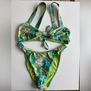 Pacsun Swim Suit- Top (medium) and Bottoms (large)